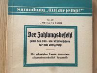 Karl Haegele Der Zahlungsbefehl Sammlung Hilf dir selbst Stollfuß Schleswig-Holstein - Großhansdorf Vorschau