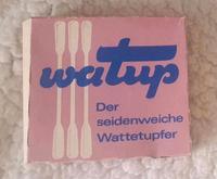 DDR Wattestäbchen Watup Ostalgie Museum OVP Ohrenstäbchen GDR Berlin - Pankow Vorschau