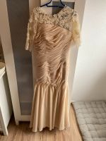 Langes Abendkleid, beige Farben. Gr. 38 Niedersachsen - Geestland Vorschau