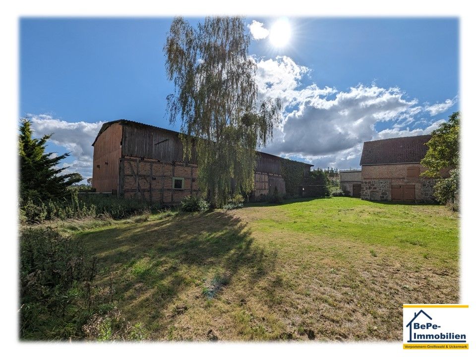 BePe-Immobilien- altes Landhaus mit Stallgebäude, Scheune und Bauerngarten (Selbstversorger mit Tierhaltung) zu verkaufen in Zerrenthin