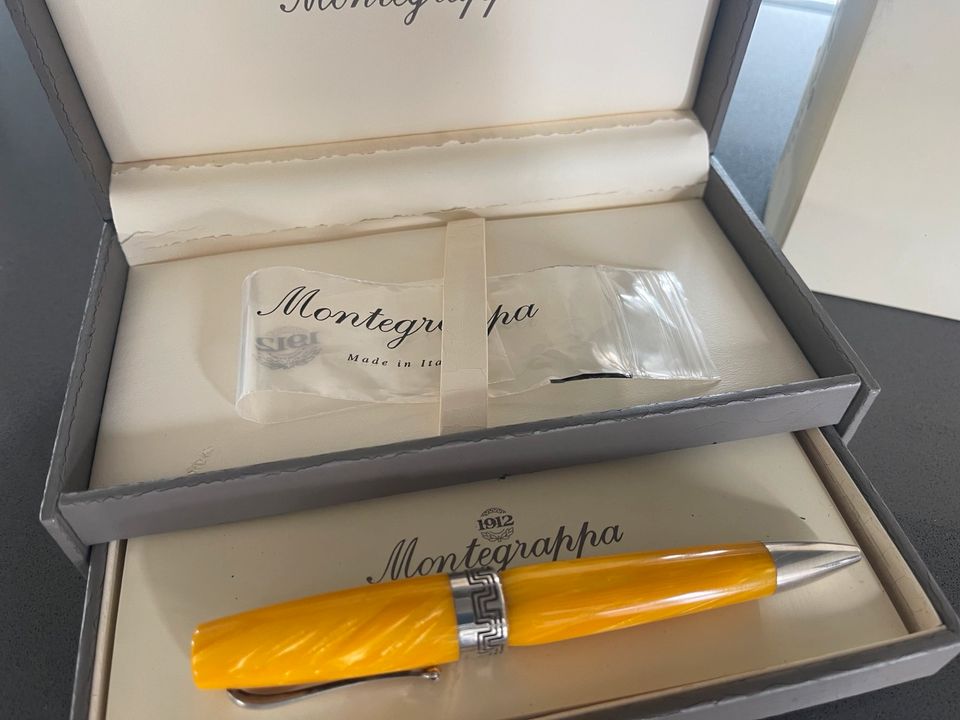 MONTEGRAPPA MIYA Kugelschreiber GELB montblanc in Berlin