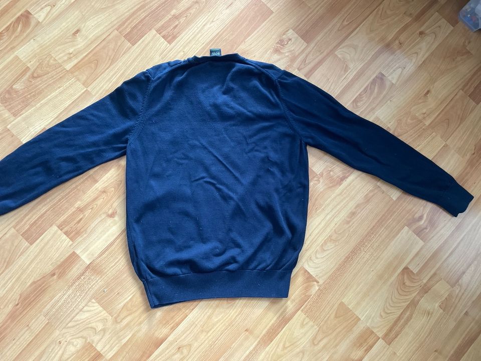 Hugo Boss S Herren Pullover Sweatshirt Pulli dunkelblau in Bonn