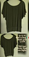 Shirt Top Damen Gr S khaki-grün Made in Italy  Sachsen - Plauen Vorschau