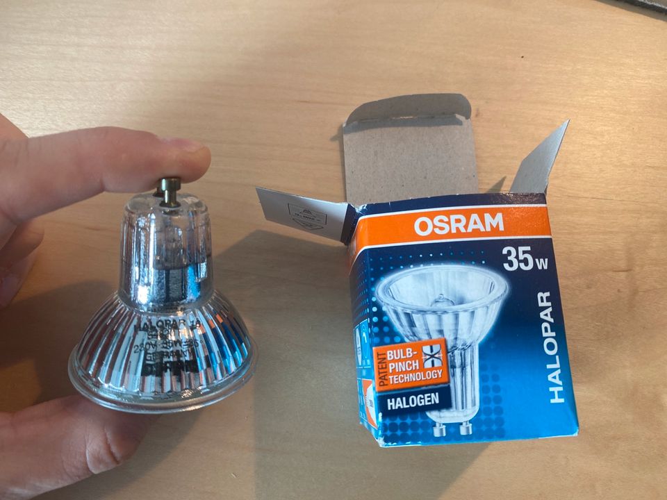 Osram Halopar 16 ALU 35W GU10 230V in Frankfurt am Main - Harheim | Lampen  gebraucht kaufen | eBay Kleinanzeigen ist jetzt Kleinanzeigen