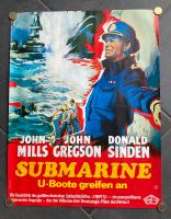 Filmplakat Submarine U-Boote greifen an von 1955 Nordrhein-Westfalen - Everswinkel Vorschau