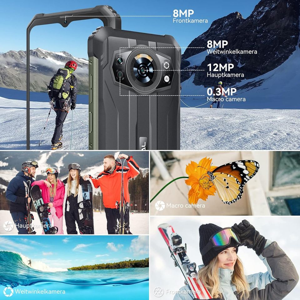 OSCAL Blackview S80 NEU & OVP+Garantie, Outdoor Rugged Smartphone in Saarbrücken