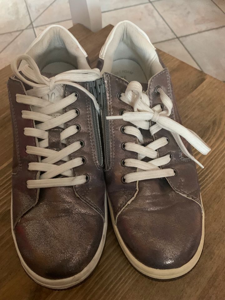 S. Oliver Sneaker Silber grau in 39 in Herzogenrath