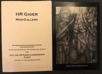 Handsignierte Kunstdruckkarte von H.R. Giger aus der Mini Gallery Berlin - Hohenschönhausen Vorschau