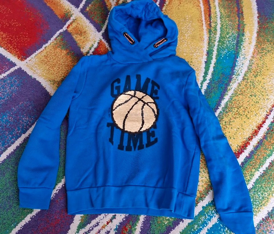 Hoody Blau Fußball/Basketball Tom Tailer 128/134 in Garching b München