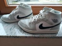 Nike Air Jordan 1 Mid Basketball Schuhe Sneaker weiß Gr 39 Hessen - Hadamar Vorschau