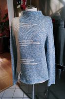 Pullover ♥ Stick von Ca.ww in blau-weiß • Gr. 38 Sachsen-Anhalt - Derenburg Vorschau