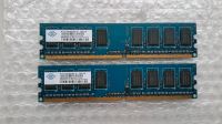 ☀️ Nanya 2 GB DDR 2 RAM NT1GT64U88D0BY-3C PC2-5300U-555-13-D1 1GB Niedersachsen - Schortens Vorschau