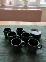 6x Espressotasse Dinera Ikea Dunkelgrau Bayern - Bruckmühl Vorschau