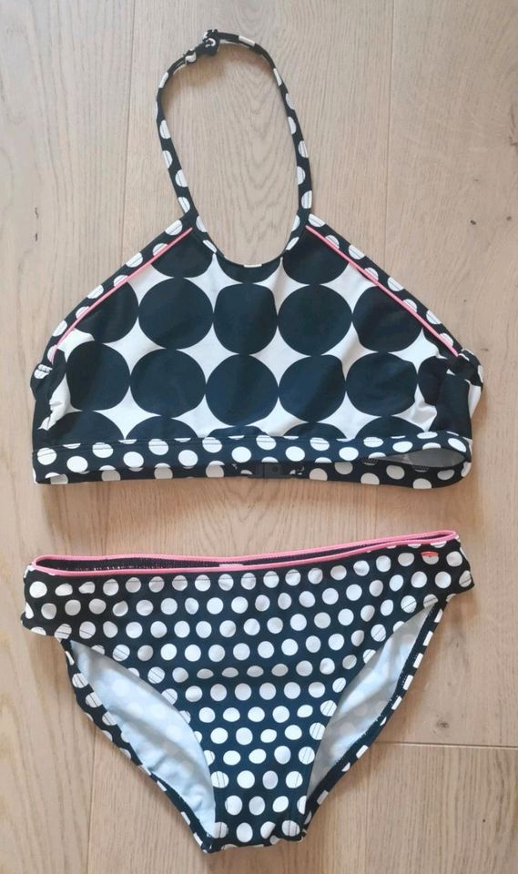 ESPRIT Mädchenbikini, Fb. schwarz/weiß/pink, Gr. 152/158 in Grafenwöhr