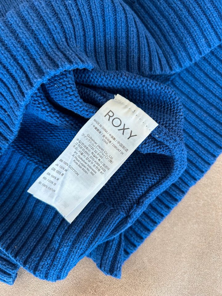 ROXY Pullover blau weis Gr 38 Strickpulli in Murnau am Staffelsee