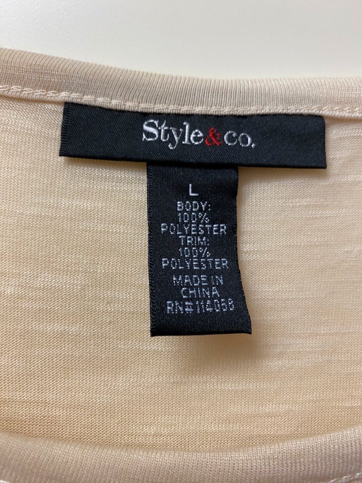 Style & Co Shirt L NEU aus USA in Kriftel