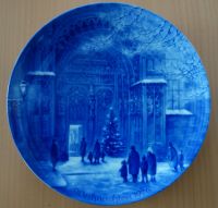 Weihnachtsteller Berlin Design Genuine Blue China Augsburg 1976 Rheinland-Pfalz - Kirchheimbolanden Vorschau