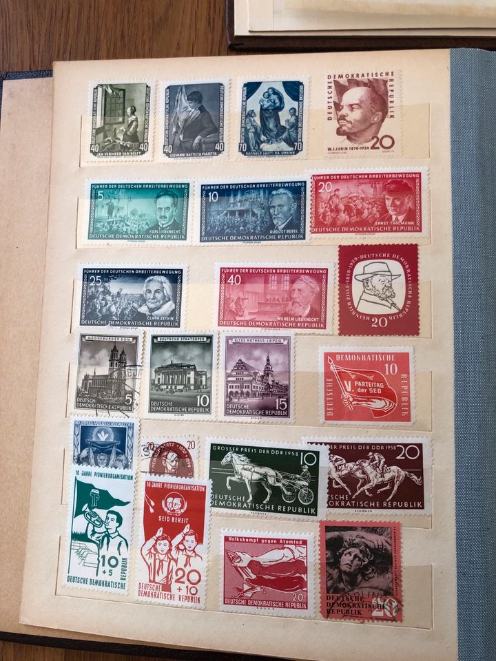 Sammlung Briefmarken, Altdeutschland, DDR etc. in Braunschweig