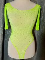 Netz body neon gelb grün mit strass Festival rave Walle - Utbremen Vorschau