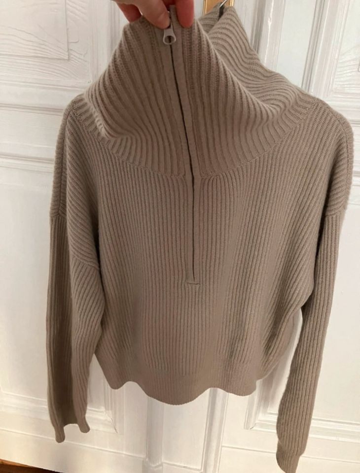 H&M Cashmere Pullover Gr. S wie NEU Zipper Troyer Damen in Gronau (Westfalen)