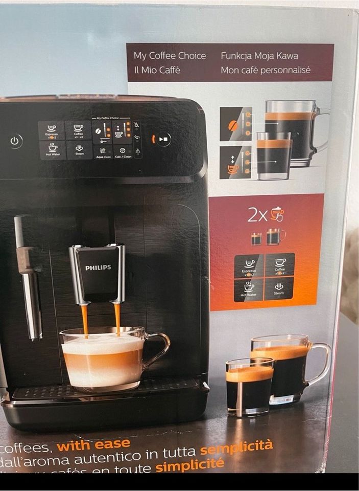 Philips Kaffeevollautomat 1200 Sertes Orginalverpackt Neuwertig in Elmshorn