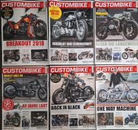 2018 Custombike Magazin Zeitschrift  Kompletter Jahrgang 2018 Nordrhein-Westfalen - Hemer Vorschau