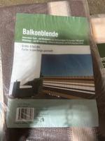 Balkonblende braun beige 0,9 x 5 m neu sichtschutz Baden-Württemberg - Gunningen Vorschau