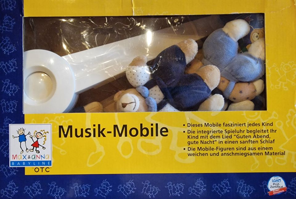 NEU Musik Mobile - Baby Einschlafhilfe Musikspielzeug mit Bärchen in Hofkirchen