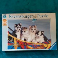 Puzzle Husky Welpen von Ravensburger 500 Teile Niedersachsen - Söllingen Vorschau