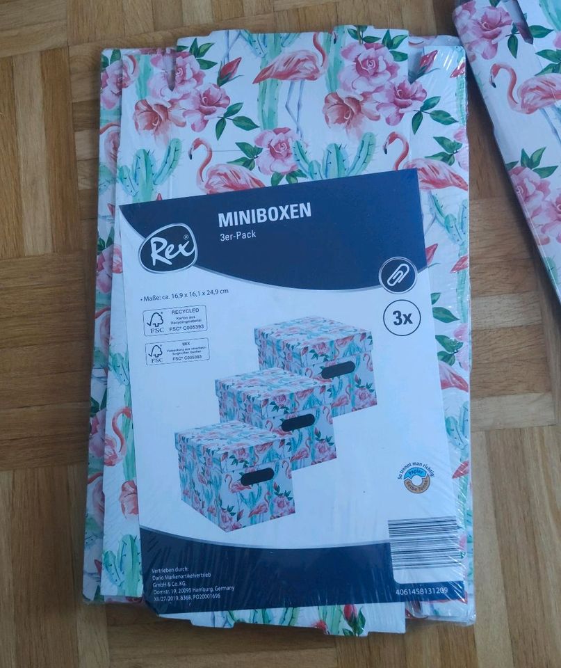 Neu Boxen Set unbenutzt Flamingo Rex 5 teilig original verpackt in München