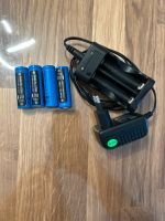 4 x Akku 17500, 3,7V, 850 mAh mit Ladegerät Beuel - Vilich-Müldorf Vorschau