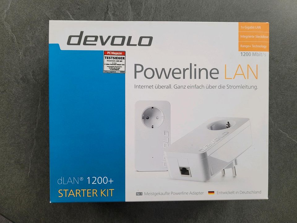 Devolo Powerline dLAN 1200 Mbit/s - Starter Kit in Weiden (Oberpfalz)