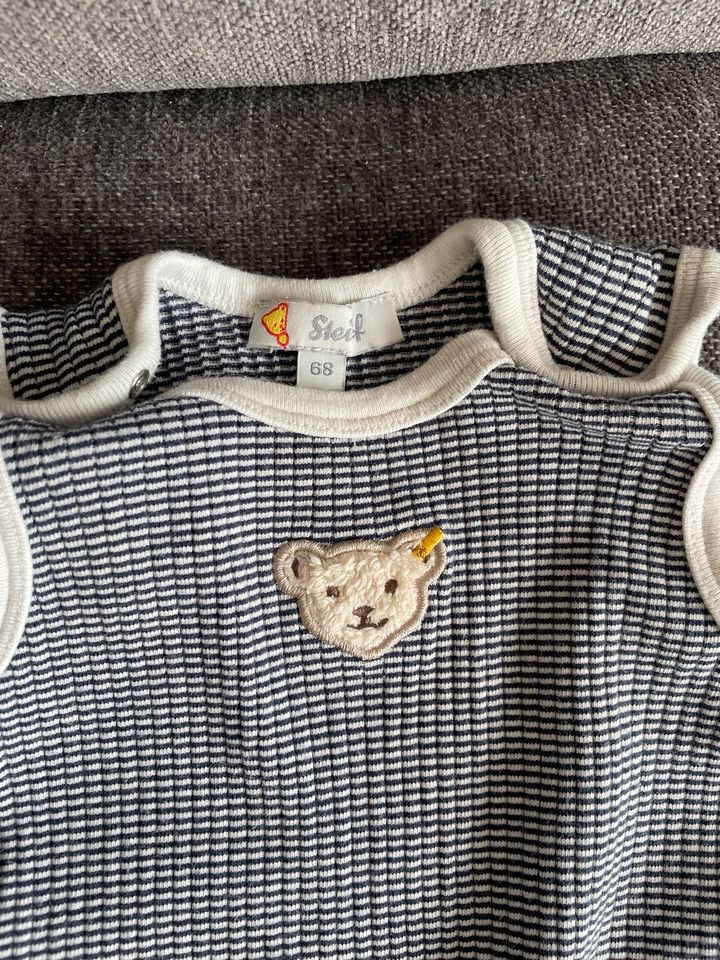 2 er Set Steiff Shirt und Strampler mit Füßen Babykleidung in Köln