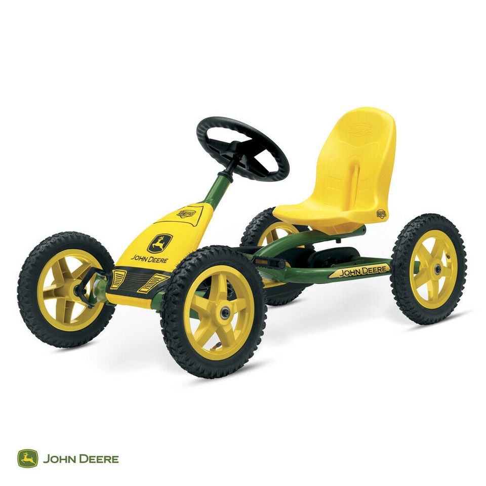 Pedal-Gokart 3-8 Jahre BERG Buddy John Deere + Anhänger L + AHK in Kupferzell