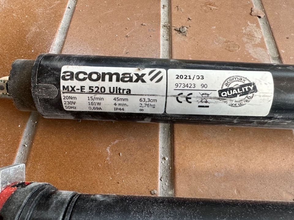Rohrmotor Acomax  MX-K 540 /MX-E 520 Ultra Jalousie Rollladen in Bad Reichenhall