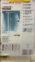 Schwingtür Dusche Duschkabine Duschtür Weiß 1,75x0,9m NEU Niedersachsen - Celle Vorschau
