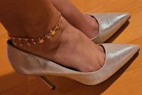 Pumps 39 Gold damen Schuhe high heels glänzend top Bayern - Dießen Vorschau