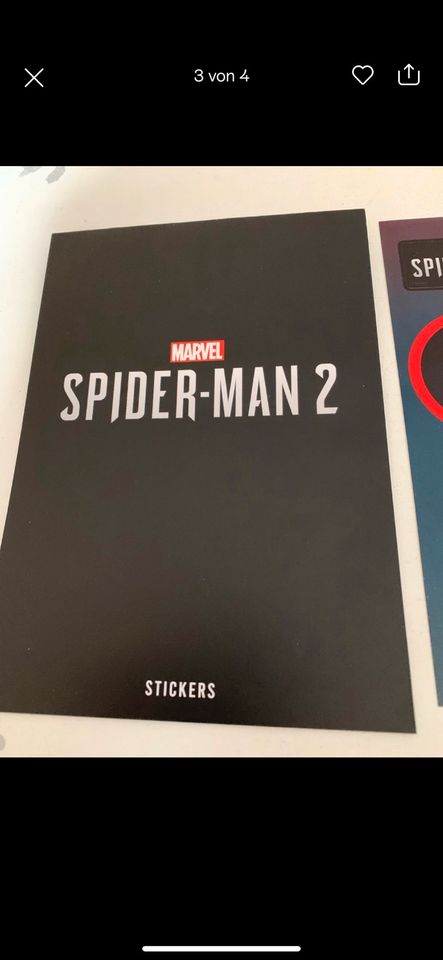 Spider Man 2 Play Station Sticker Aufkleber Marvel Superhelden in Lehrte