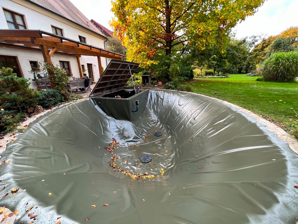 Bau von Koi-/Gartenteich inkl. Planung und Technik in Parkstein