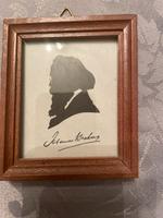 Silhouette der Kopf Johannes Brahms Bilder Nordrhein-Westfalen - Sassenberg Vorschau