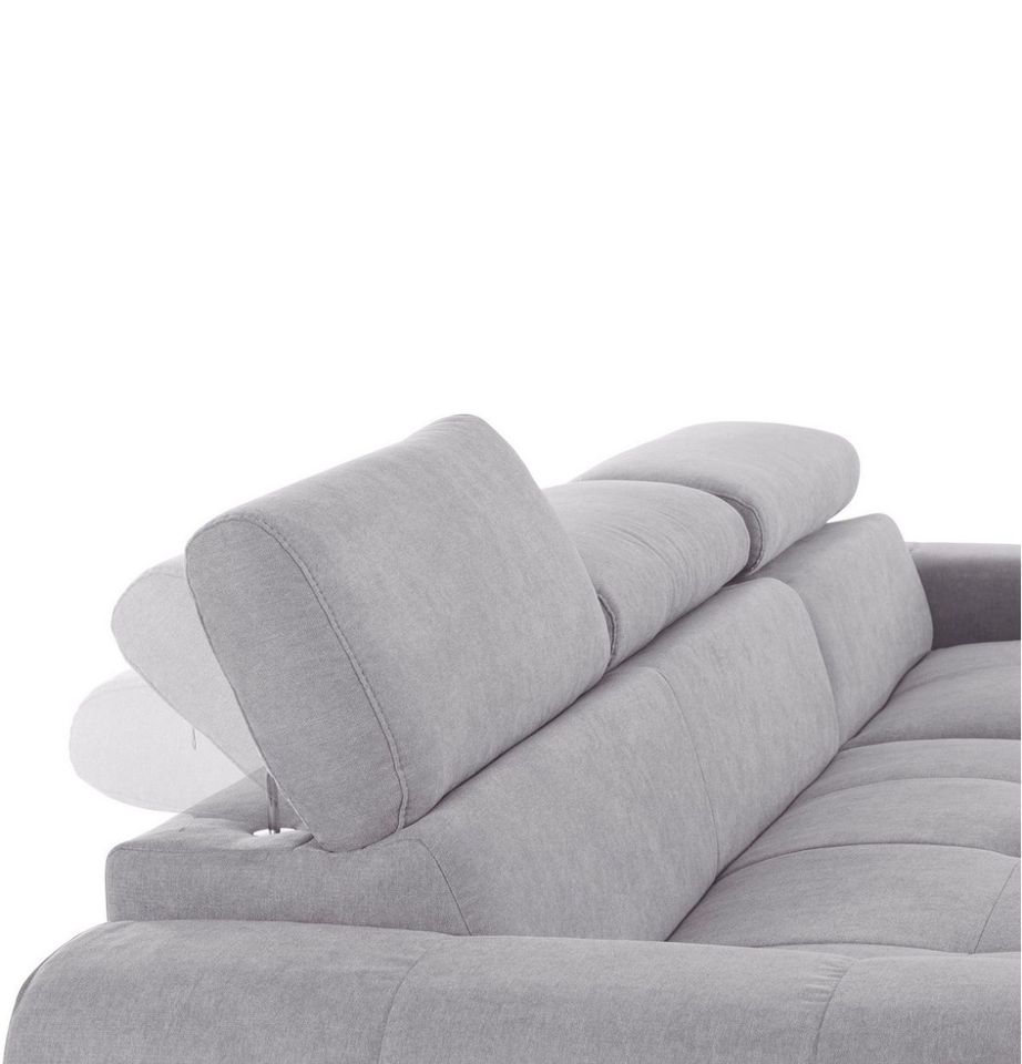 NEU-Sofa Ecksofa mit bettfunkton Bettkasten breit 236 cm in Wietzen