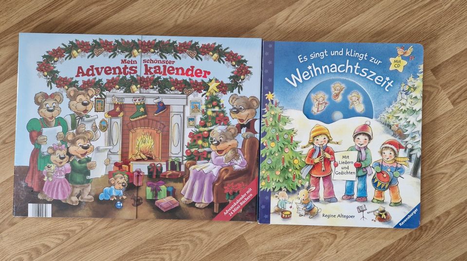 Adventskalender und Weihnachtsbuch mit CD neue in Dresden