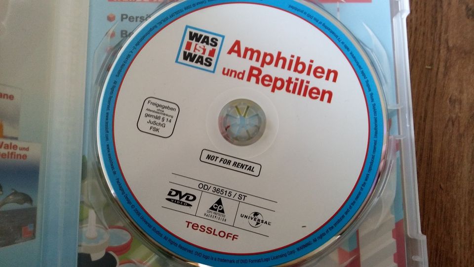 Was ist was - Amphibien und Reptilien - DVD in Ganderkesee