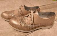 Tamaris Damen Schuhe rosa Glitzer 38 Oxford Schnürer Stuttgart - Weilimdorf Vorschau