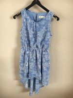 Vokuhila Kleid Sommerkleid hellblau gemustert 134 Niedersachsen - Bilshausen Vorschau