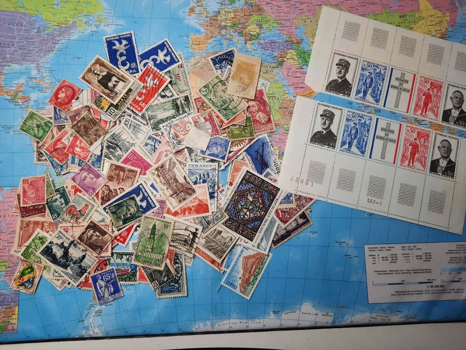 Briefmarken Frankreich Lot in Köln