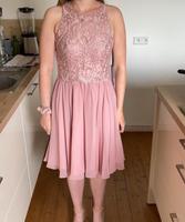 Kurzes rosanes Abendkleid Laona Hochzeit Abiball S/36 Frankfurt am Main - Rödelheim Vorschau