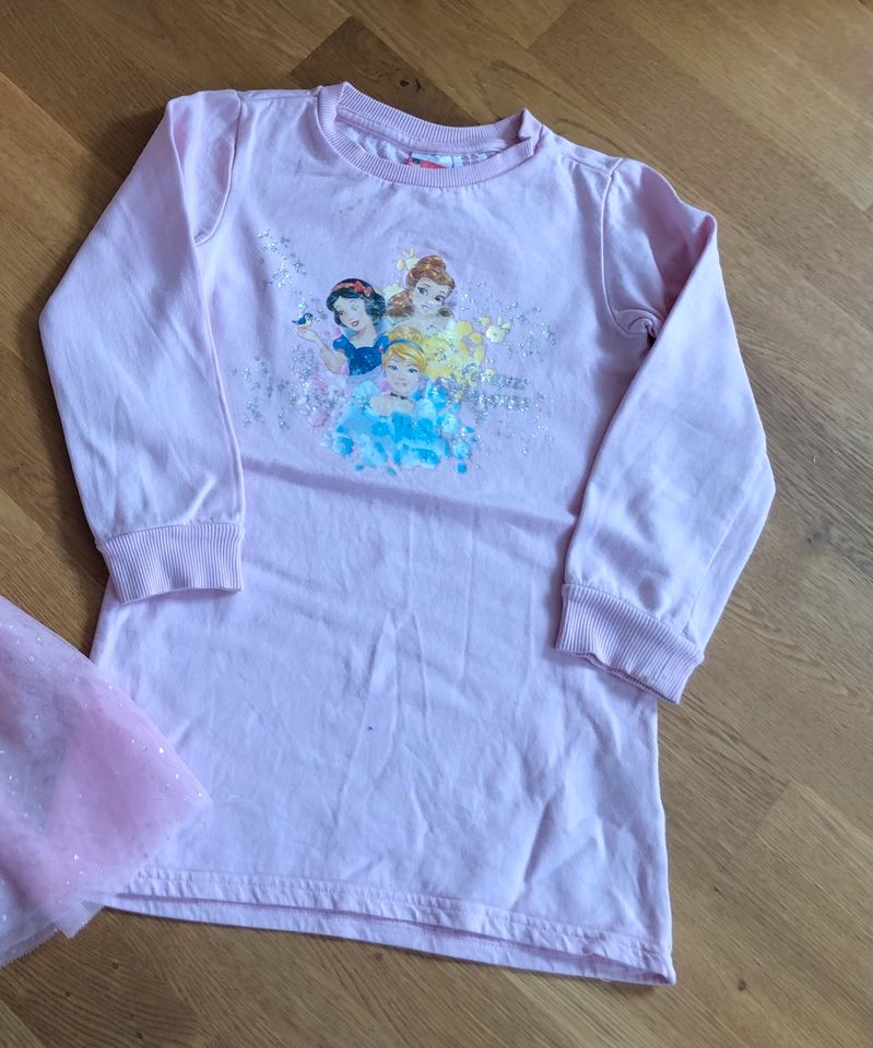 Disney Princess Prinzessin Sweatshirt Kleid Gr. 116 in Neutraubling