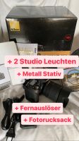 Digi SLR Nikon D90 18-105 VR Kit +2 Studioleuchten + viel Zubehör Niedersachsen - Wolfenbüttel Vorschau