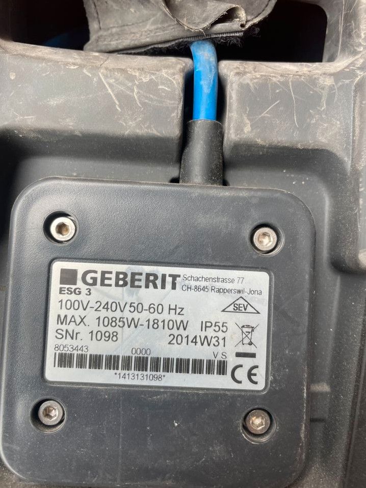 Geberit E-Muffenschweißgerät in Ehingen (Donau)